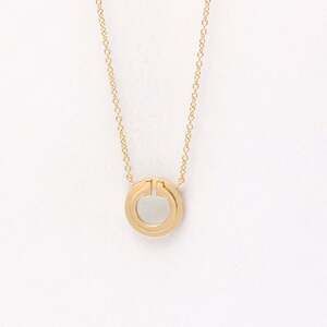 TIFFANY 18k Gold Pearl Necklace